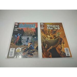 DC Comics Random Lot Villans United No 1 and Requiem for Shadowpact No 5